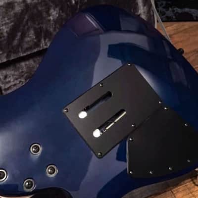 Ibanez S670QM with upgraded Seymour Duncan humbuckers and ChromaCast hard case image 8
