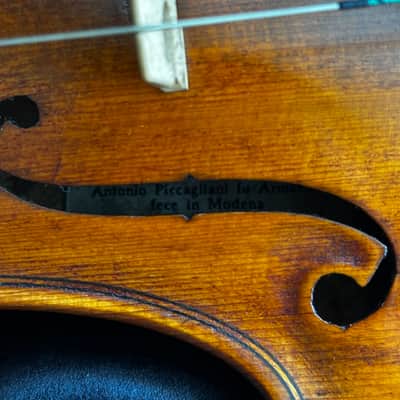 Handcrafted Viola – Antonio Piccagliani fu Armando – Italy, 1931 With Bam case image 7