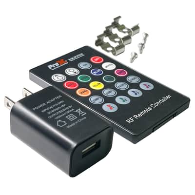 ProX X-GLOLITE20 20" RGB LED Accent Strip Light Fixture+USB Power RF Remote image 7