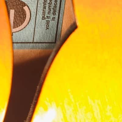 Epiphone Casino 2021 Vintage Sunburst signed by Carlos Raya image 12