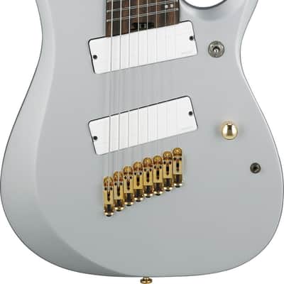 Ibanez RGD Axe Design Lab Multi-scale 8 String Electric Guitar - Classic Silver Matte (RGDMS8CSM) image 10