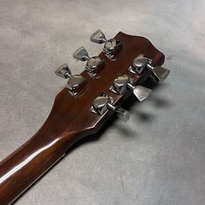1975 Aria Mach 1 Les Paul Style Guitar Sunburst w/OHSC RARE SET NECK MODEL image 5