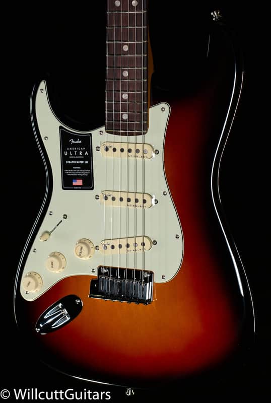 Fender American Ultra Stratocaster Ultraburst Rosewood Fingerboard Left-Hand (788) image 1