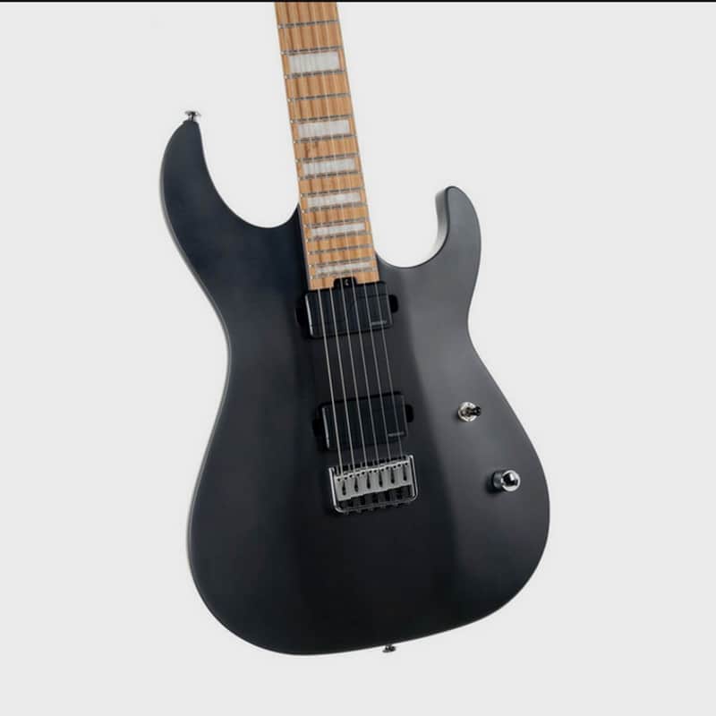 Cort KX600 INBKS 6-String Electric Guitar, Basswood Body, 5-Piece Roasted Maple & Walnut Neck, Gig Bag Included, B-Stock image 1