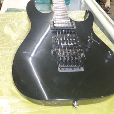 Ibanez RG Series RG270DX* Great Beginner Shredder Guitar : Leveled ,Crowned & Dressed Frets 1998 - Black image 3