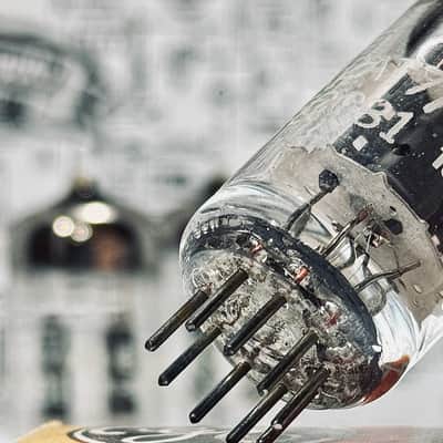 GE 12AT7 / ECC81 Set PreampTubes 1970s - Tested image 9