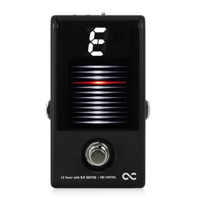 One Control LX Tuner with BJF Buffer OC-LT - Effects Pedal Tuner for Electric Guitar & Bass - NEW! image 1
