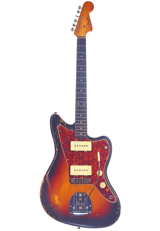 Fender Jazzmaster 1962 Sunburst - cool and completely original vintage guitar - check video! image 1