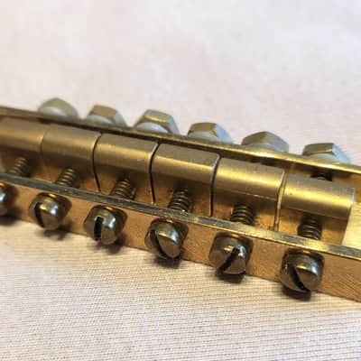 Vintage NOS Mighty Mite Model 141/04B Solid Brass Tunematic 1970s Jerry Garcia Alligator Strat image 1