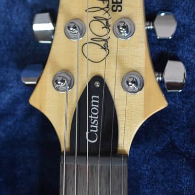 PRS SE Custom 22 Semi-Hollow - Santana Yellow - w/ gig bag image 14