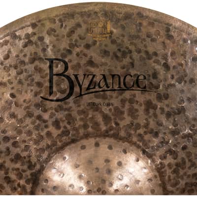 Meinl Byzance Dark Crash 18" B18DAC, Dark Finish - Crash Cymbal image 2