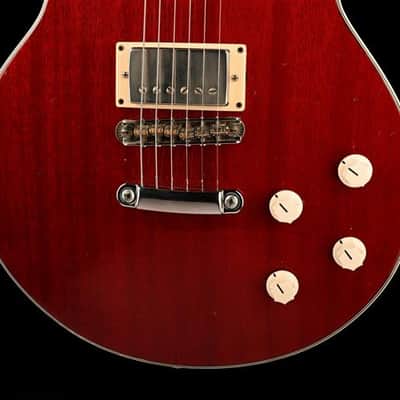Vintage 1976 Hagstrom Swede Cherry Red Translucent With Case image 5