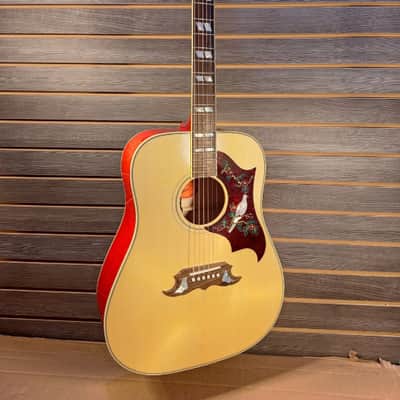 Gibson Dove - Antique Natural Gloss- Bone nut and Saddle - Professional Set up - Free shipping image 1