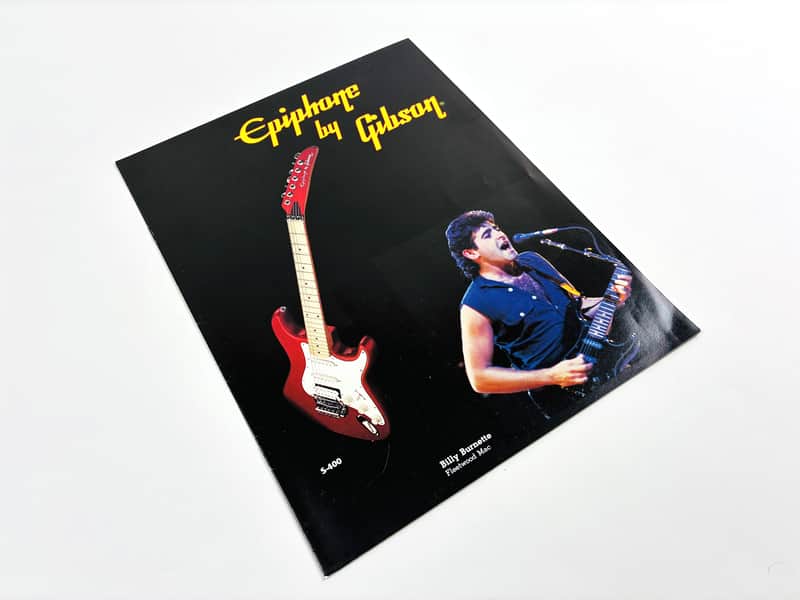 Epiphone by Gibson — Electric Catalogue Era of Hair, Heat & Humbuckers. 1986 image 1