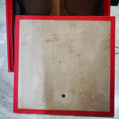 Marshall 1960A cabinet 1970 - RED - empty - no speakers image 6