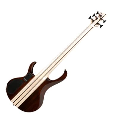 Ibanez BTB745 Standard 5-String Electric Bass. Natural Low Gloss image 2