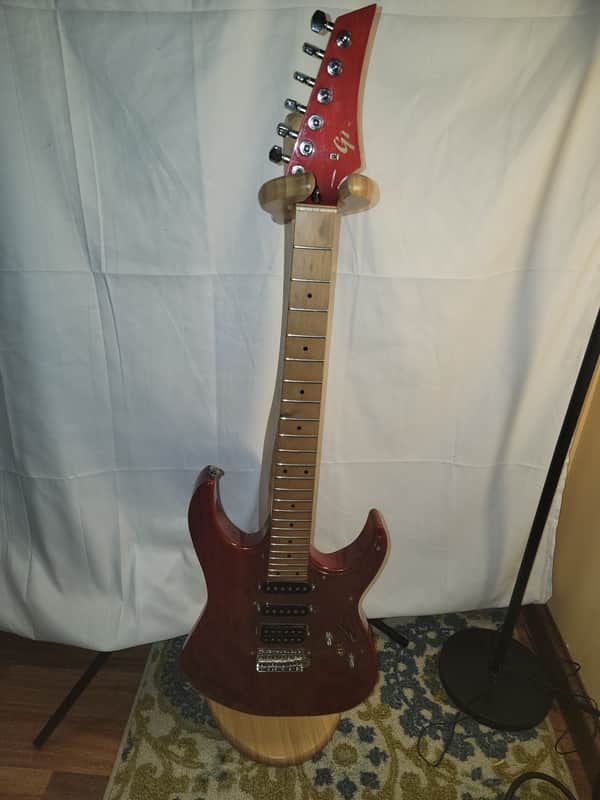 Greco  HSS Stratocater With Added Blend Knob 90s Or 2000s Cherry Red Ash image 1
