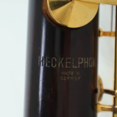 Heckelphone with Modern Gold Plated Keywork SN 4244 REBUILT BY TOM HINIKER image 15