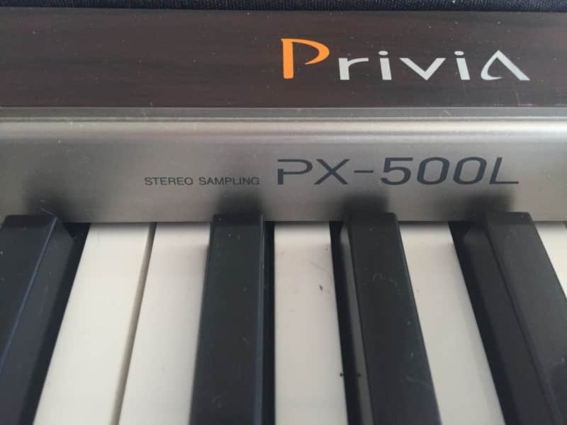 Casio Privia PX-500L 88 note scaled hammer action digital piano