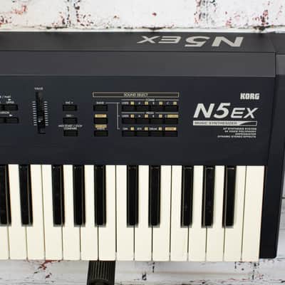 Korg - N5EX 61-Key Synthesizer w/Power Supply and Bag - USED image 3