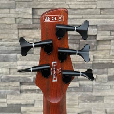 Ibanez SR875 5-String Bass, Autumn Leaf Gradation image 4