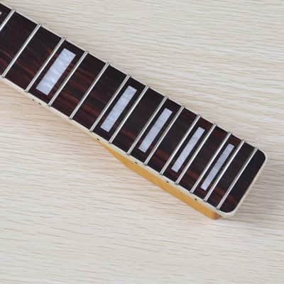 Maple Wood Guitar Strat Style Neck with Rosewood Fingerboard 22 Frets image 8