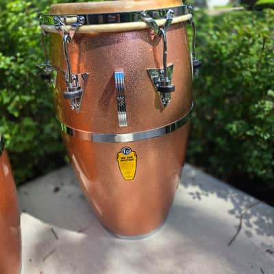 Latin Percussion LP259-1MC Martin Cohen Limited Edition 11 3/4 Conga, Champagne Sparkle Finish image 5