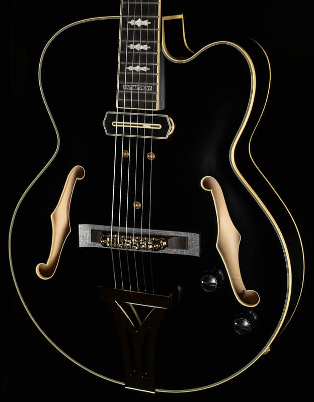 Ibanez PM3CBKL Pat Metheny Signature Hollowbody Black Low Gloss (437) image 1
