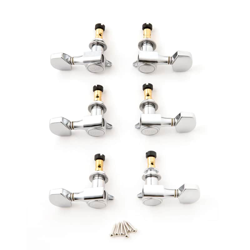 PRS SE Locking Tuners, Chrome (Set of 6) image 1