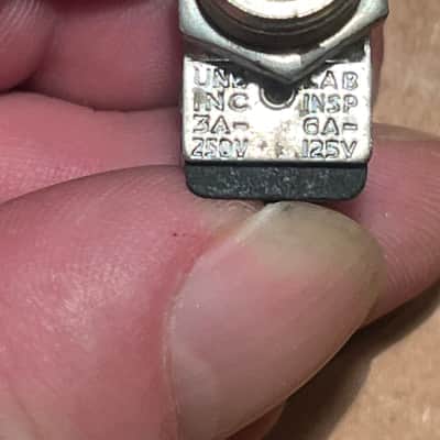Fender NOS UniLab Power Standby Switch Princeton Harvard Showman Bassman Bandmaster Switch 1950s-1970s image 2