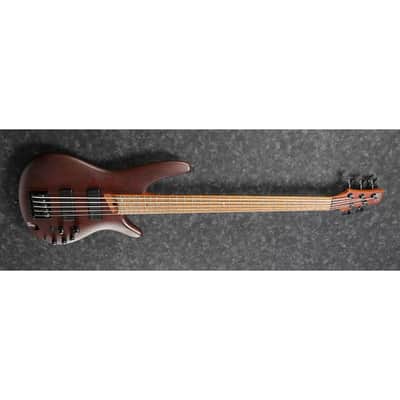 Ibanez SR505E 5-String Bass w/ Bartolini Pickups - Brown Mahogany image 4