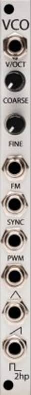 2HP VCO SILVER : BRAND NEW :  [DETROIT MODULAR] image 1