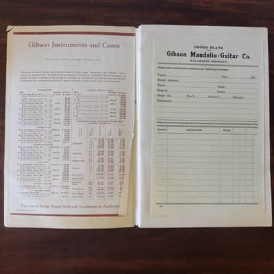 Gibson Catalog 'L', 1920, Remarkable Condition image 4