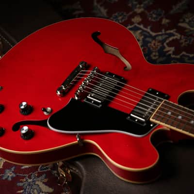 Tokai Japanese ES-156 Semi Hollow Cherry Red image 9