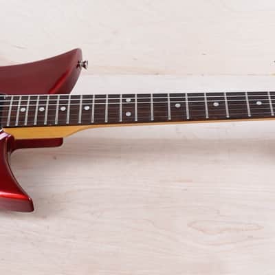 Tokai Blazing Fire Talbo Reissue SSS MIJ 1990's Metallic Red Seymour Duncan HHH Pickups Made in Japan w/ Bag image 2