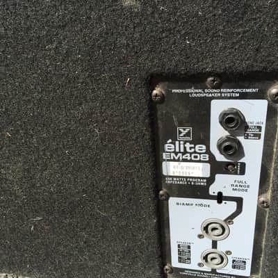 2X - PAIR Yorkville Elite EM408 Stage Monitor Wedges 400 watts PA system image 2