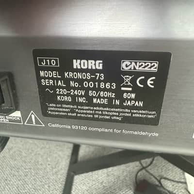 Korg Kronos 73 2010s - Black image 2