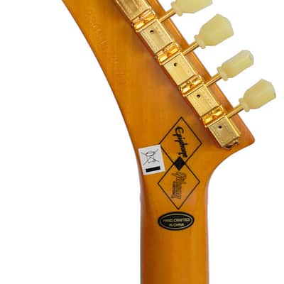 Epiphone Explorer 1958 Korina White Pickguard Bild 6