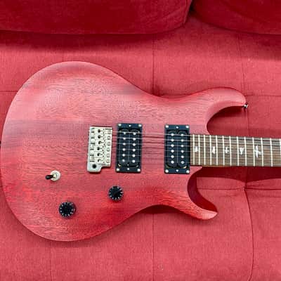 PRS SE CE-24 Standard - Vintage Cherry Satin w/ Bag image 2