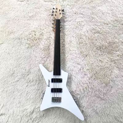 7 String Guitar/ 5 String Fretless Bass Busuyi Double- Sided Guitar image 2