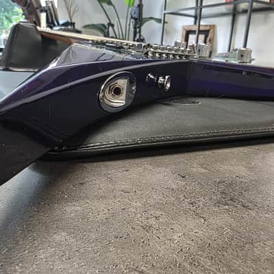 Jackson RR3 Randy Rhoads Pro EERIE DESS SWIRL MIJ Japan Offset Flying V with USA Custom Shop SKB Flight Case image 15