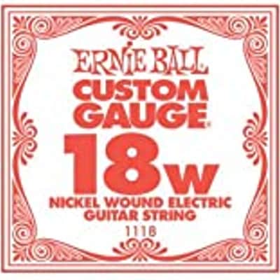 Ernie Ball .018 Nickel Wound - Electric 6 Pack image 2