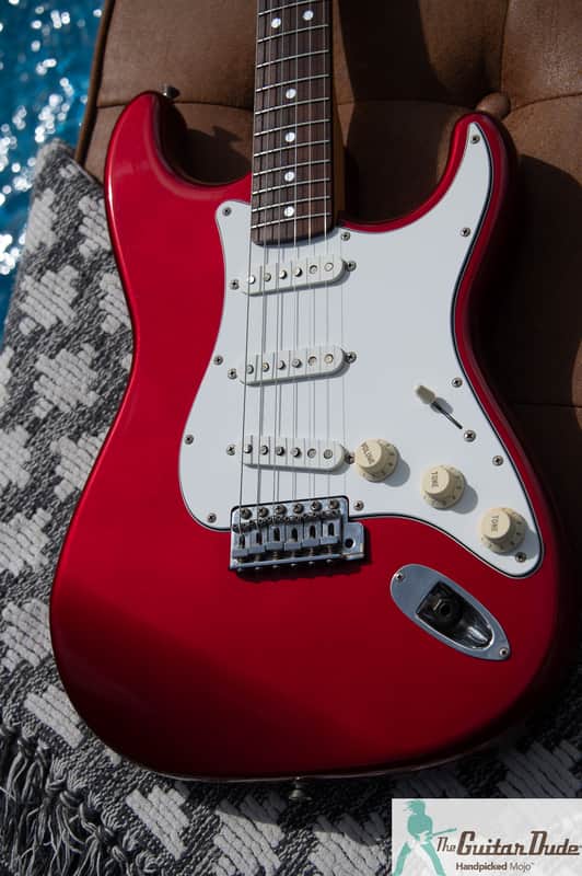 Fender Limited Edition ST71-85TX w Texas Special PU's ala SRV '71 Stratocaster Reissue - Old Candy Red - Crafted in Japan - Pro Set Up w Perfect Frets/Action/Intonation!