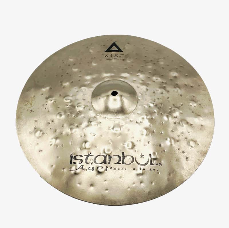 Istanbul 15" Hi-hat Cymbals Xist Dry Dark Brilliant IXDDBH15 image 1