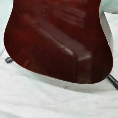 Winston Dreadnaught Acoustic Guitar 80's Natural image 4