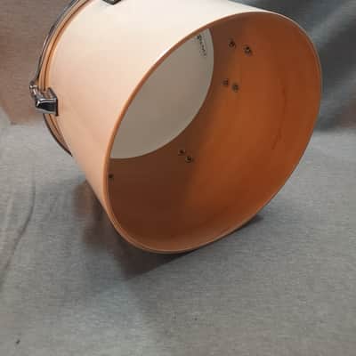 Taye  Studio Maple Concert Toms with Stand  Vintage White image 10