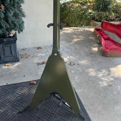 Gibson Flying V Tribute 2020 - Olive Drab image 17