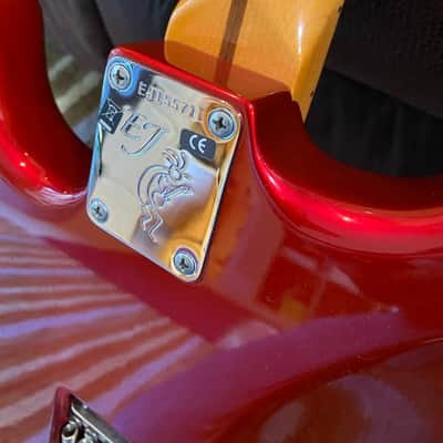 Fender Eric Johnson Stratocaster with Maple Fretboard - Candy Apple Red image 8