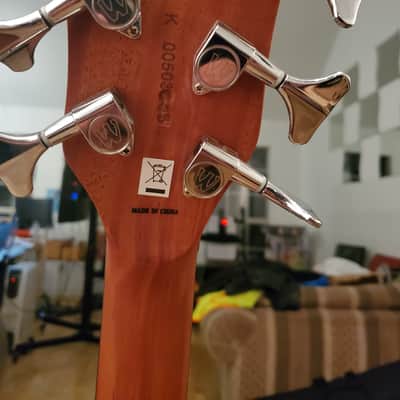 Warwick Alien Acoustic Bass 5 String (B-Stock) + + bonus/Free ToneWood Amp for Acoustic Guitar + bonus/Free Taylor Precision Digital Hygrometer and Thermometer image 11