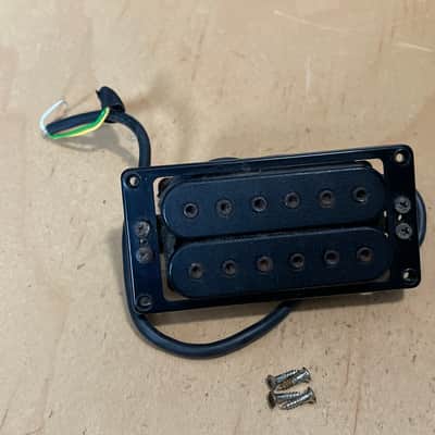 1980's Kramer Pacer Schaller Made in Germany Black Bridge Humbucker Pickup w/ Ring image 1